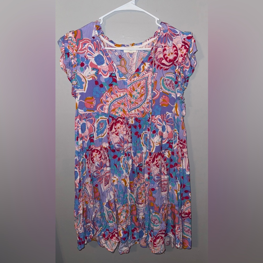 Multicolor umgee dress size medium